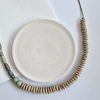 Ceramic beaded necklace