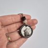 Ceramic bunny pendant