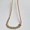 Ceramic beaded necklace