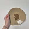 Ceramic plate bird