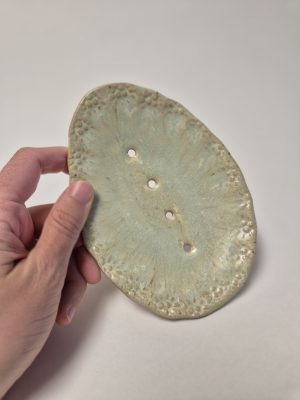 Ceramic soap dish