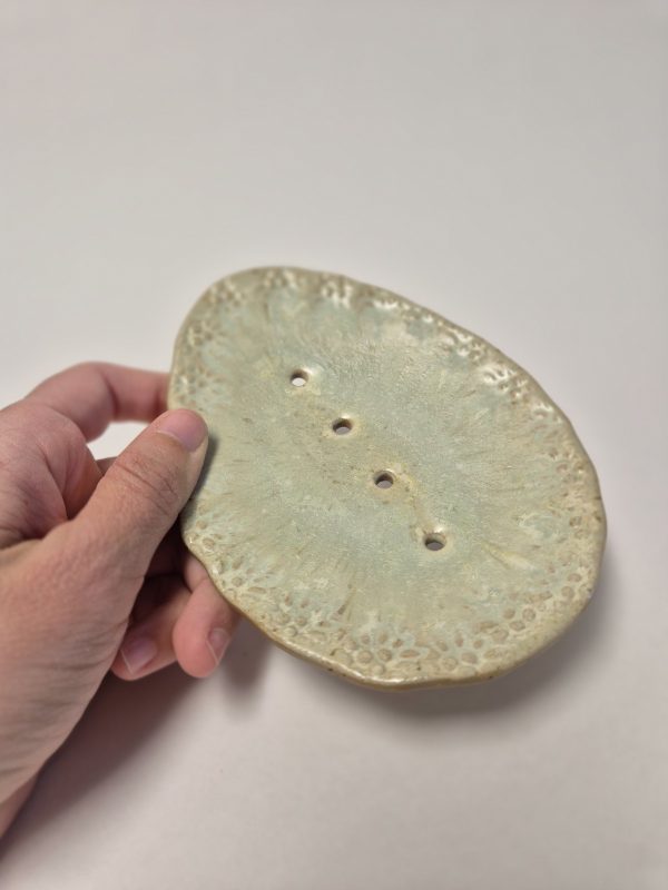 Ceramic soap dish