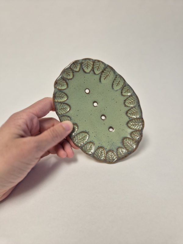 Ceramic soap dish