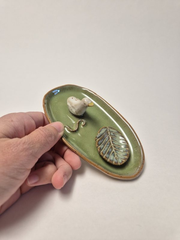 Ceramic jewelry holder