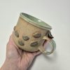 Ceramic blackbird mug
