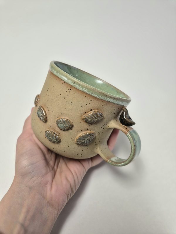 Ceramic blackbird mug