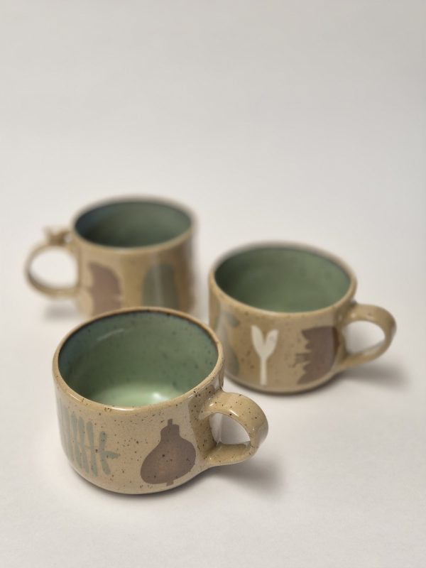 Ceramic woodland mug