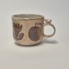 Wood fired rustic mug