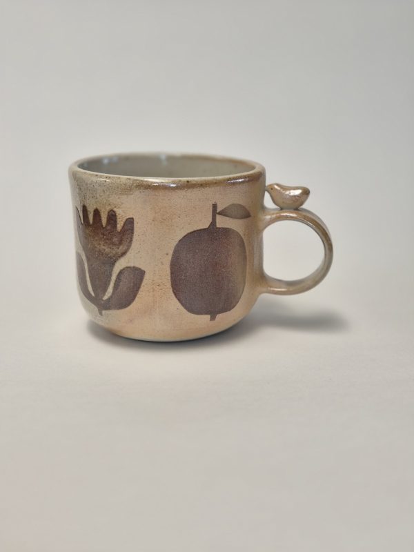 Wood fired rustic mug