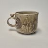 Wood fired rustic mug