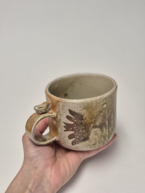 Wood fired rustic mug