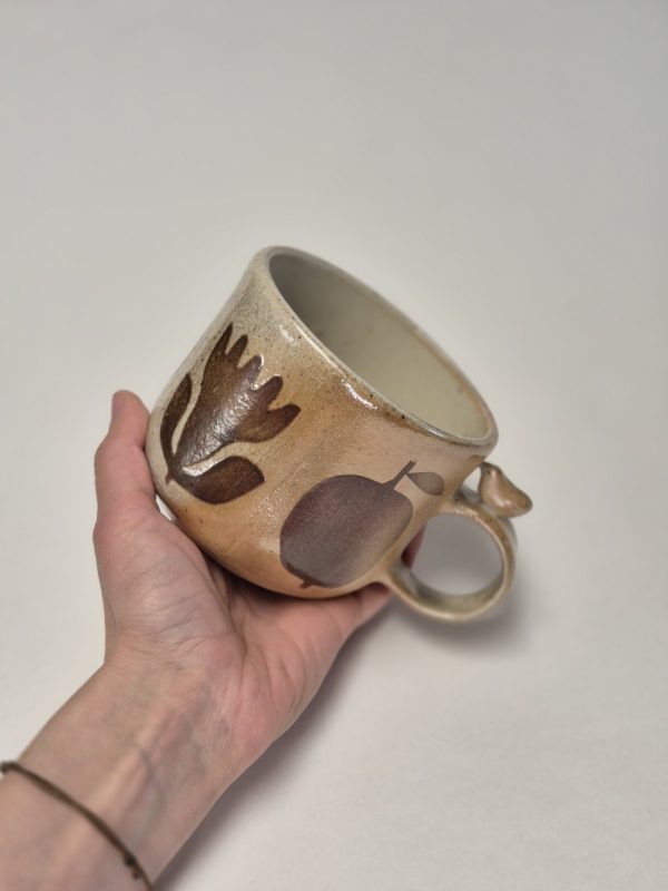 Wood fired rustic mug