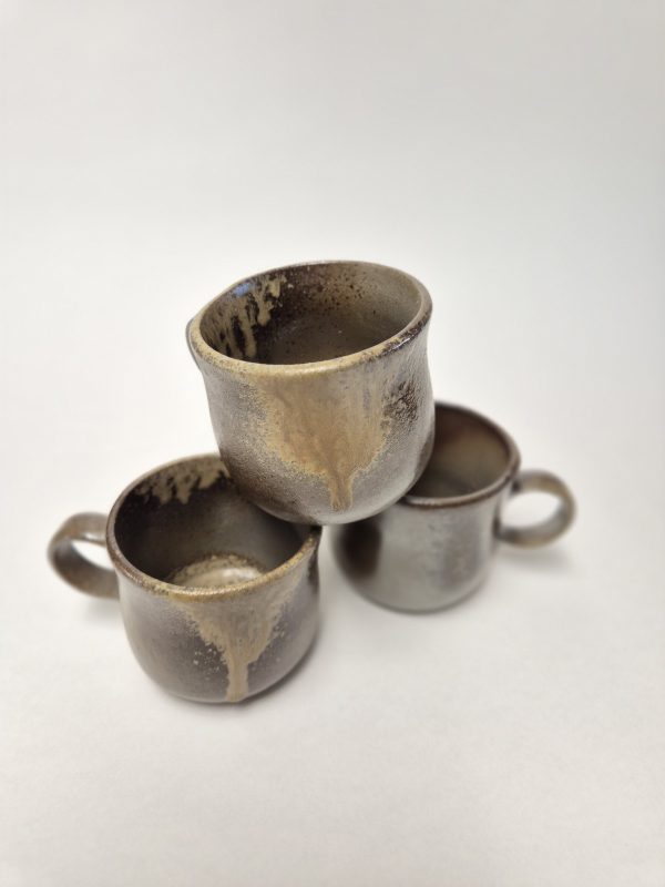 Wood fired coffee cup