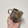 Wood fired coffee cup