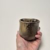 Wood fired coffee cup