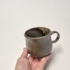 Wood fired coffee cup