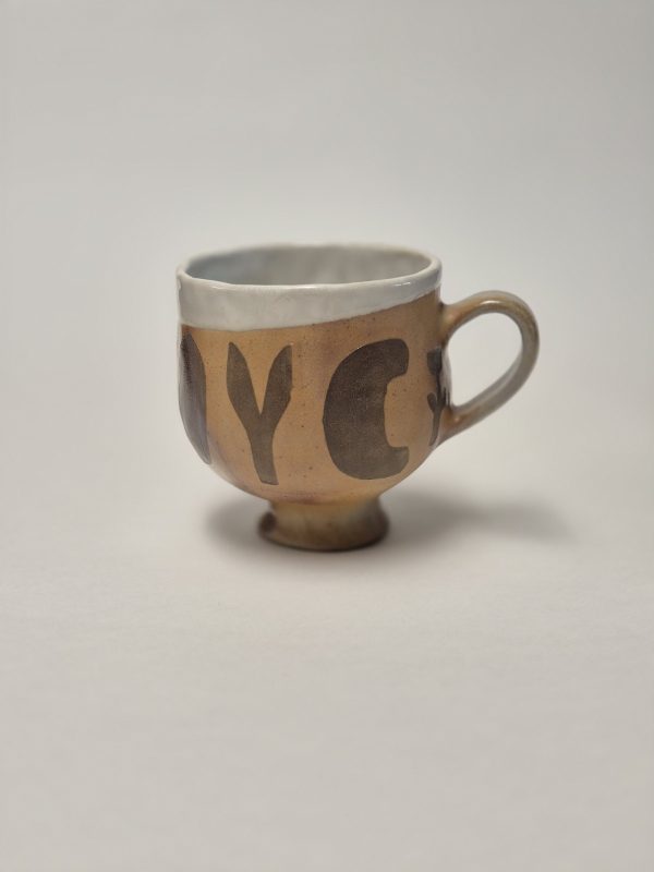 Wood fired coffee cup