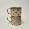 Ceramic mug with hearts