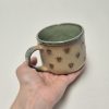 Ceramic mug with hearts