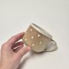 Ceramic mug with hearts