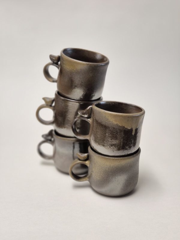 Wood fired coffe mug