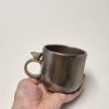 Wood fired coffee cup