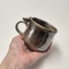 Wood fired coffee cup