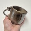 Wood fired coffee cup