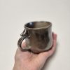 Wood fired coffee cup