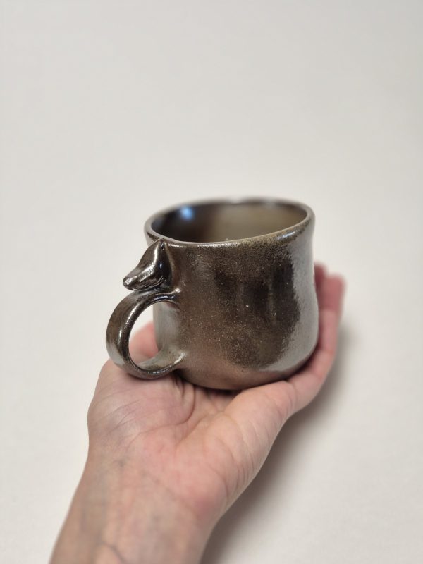 Wood fired coffee cup