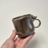 Wood fired coffee cup