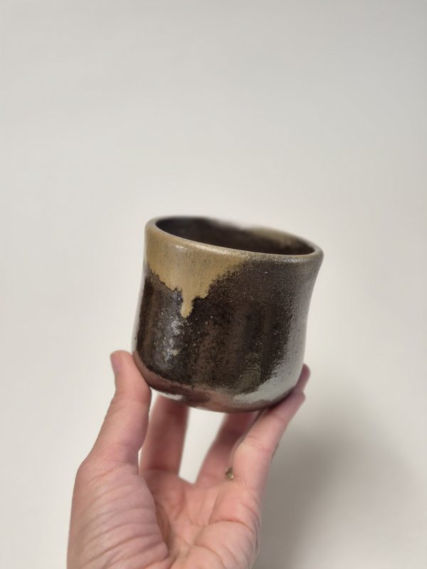 Wood fired coffee cup