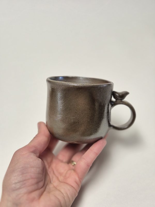 Wood fired coffee cup