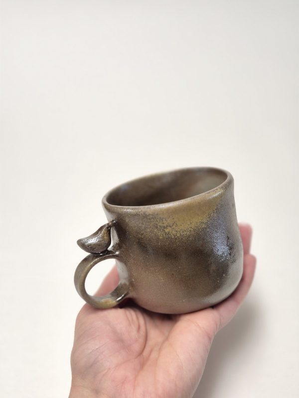 Wood fired coffe mug
