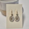 Ceramic bird earrings