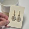 Ceramic bird earrings