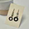 Contemporary ceramic earrings