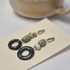Contemporary ceramic earrings