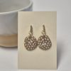 Artisan ceramic earrings