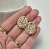 Ceramic dangle earrings