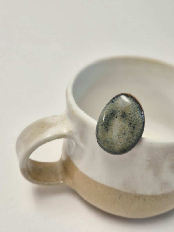 Big ceramic statement ring