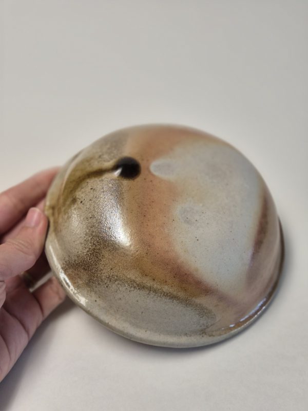 Wood fired bowl with pear