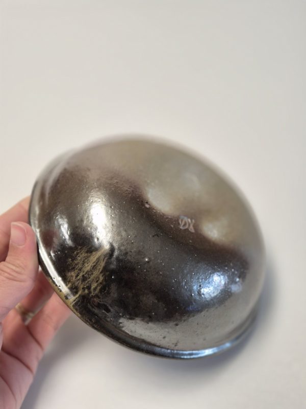 Wood fired dark bowl