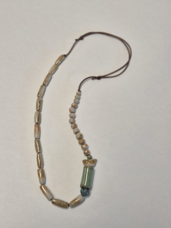 Wood fired necklace