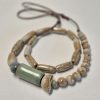 Wood fired necklace