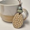 Ceramic bohemian pendant