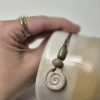 Ceramic pendant spiral