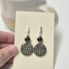 Ceramic dangle earrings
