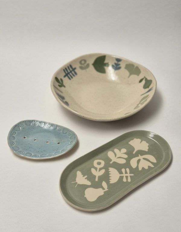 Ceramic woodland bowl