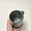 Textured blue mug